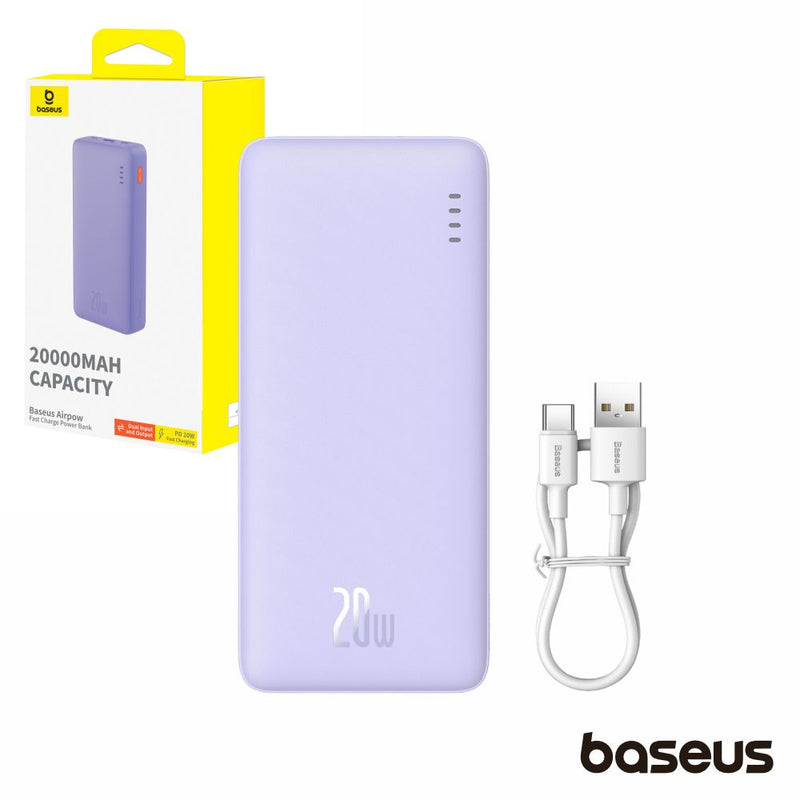 POWERBANK 20000MAH PD 20W AIRPOW BASEUS