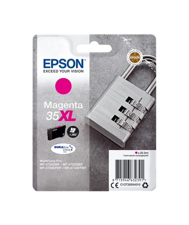 TINTEIRO EPSON MAGENTA SERIE 35XL  C13T35934010