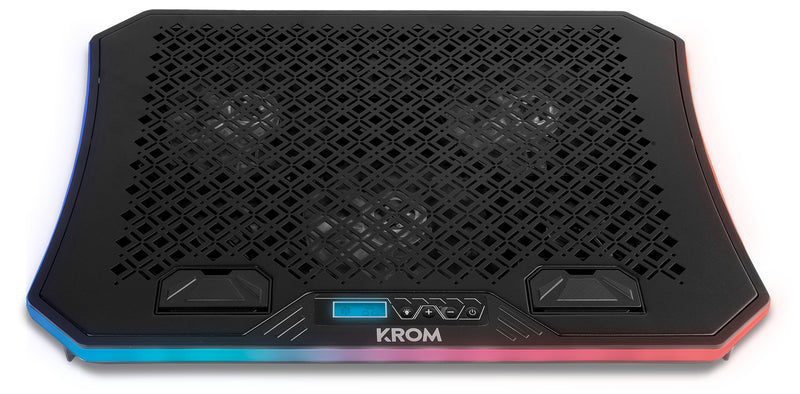 BASE REFRIGERAÇÃO KROM KOOLER RGB LAPTOP COOLING