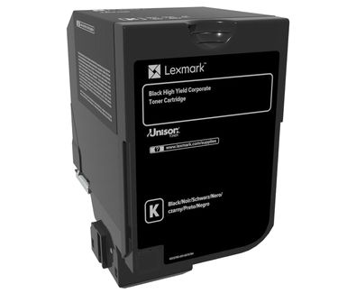 Lexmark 84C2HKE toner 1 unidade(s) Original Preto