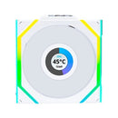 VENTILADOR 120X120 LIAN LI UNIFAN SL WIRELESS LCD WHITE