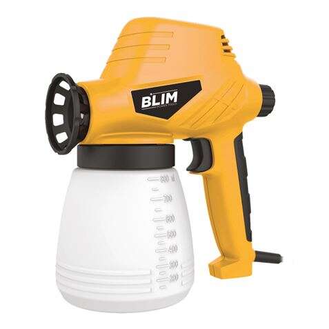 BLIM PISTOLA PARA PINTAR ELECTRICA 120W - DEPOSITO 800ML - BOQUIL