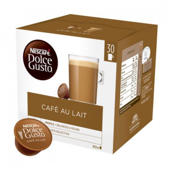 CÁPSULAS DE CAFÉ DOLCE GUSTO CAFÉ AU LAIT