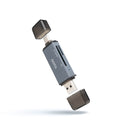 LECTOR DE TARJETAS EXTERNO TOOQ TQR-3001G USB 3.0 Y USB TIPO-C