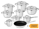 TREM COZINHA 9 PEÇAS SILAMPOS EUROPA