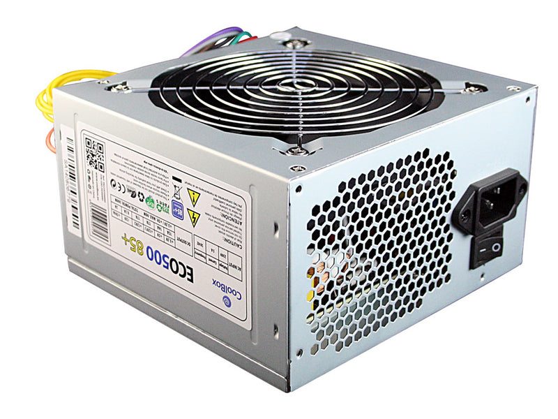 CoolBox ECO500 85+ fonte de alimentação 300 W 20+4 pin ATX ATX Ci