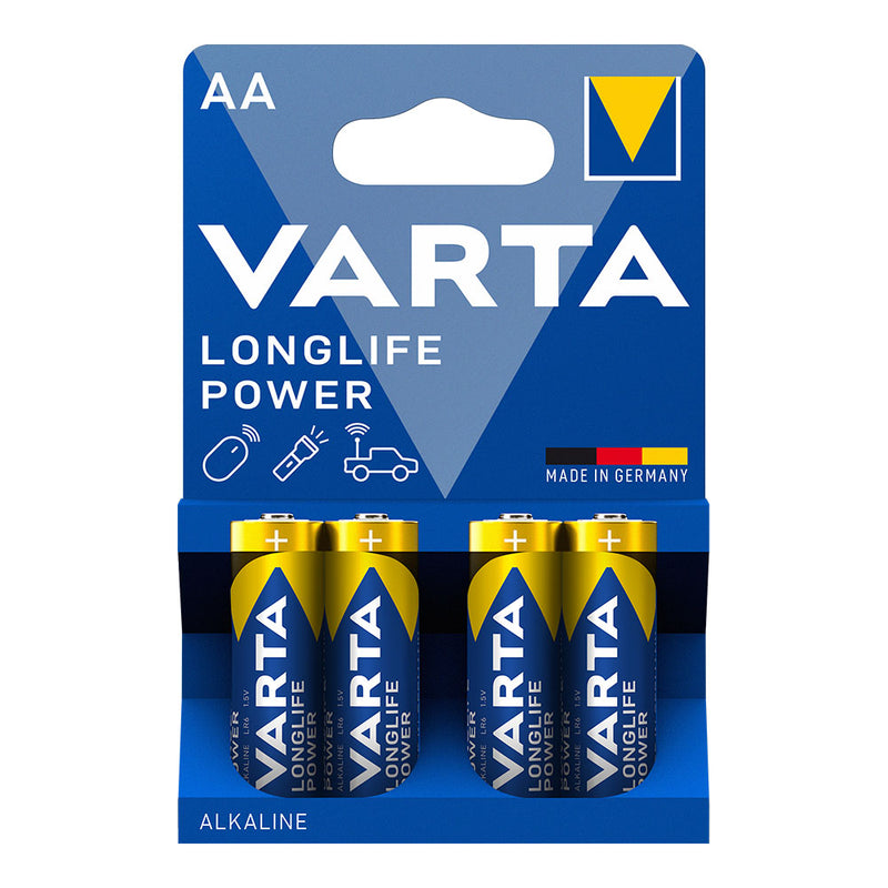 Varta 4x AA Bateria descartável Alcalino