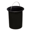 BALDE DO LIXO WC VERDE PETROL. 3L COLEÇÃO ´´COLORS´´
