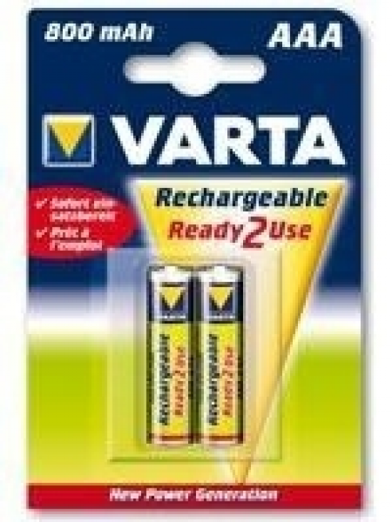 Varta 56813 101 402 pilha Bateria recarregável AAA Hidreto metáli