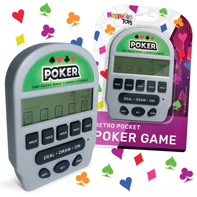 CONSOLA DE JOGOS COMPACTA C JOGO POKER HAPPYFUN