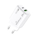 CARREGADOR MEDIARANGE DUAL USB-A Y USB-C 25W
