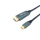 Equip 133417 adaptador de cabo de vídeo 3 m USB Type-C HDMI Type