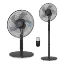 VENTOINHA DE PÉ HAEGER PREMIUM BLACK 55 W 45 CM PRETA