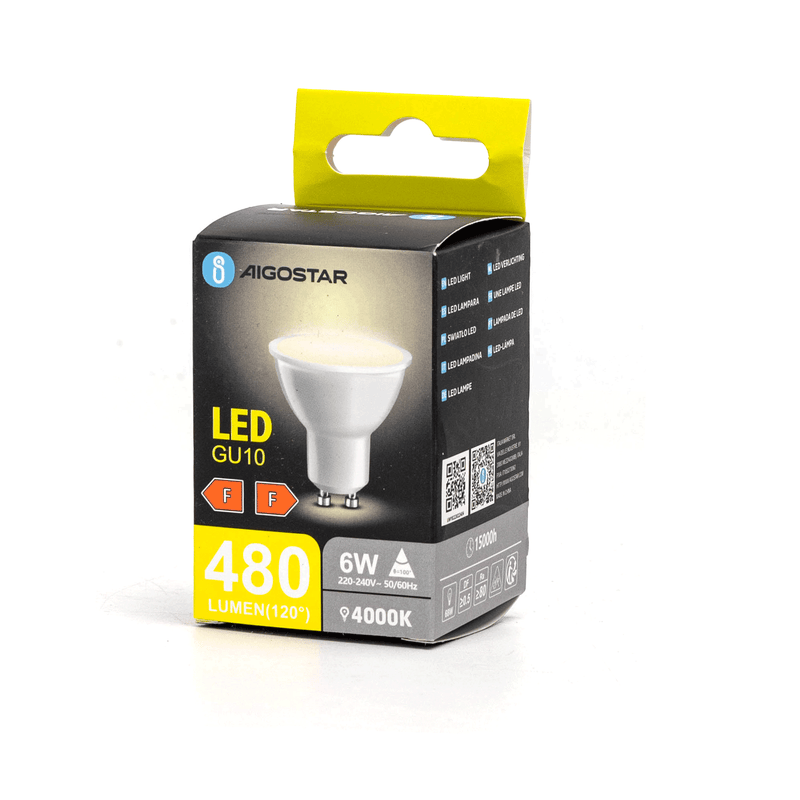 LED GU10 6W 4000K