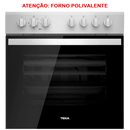 Teka HBE 615 ME 70 l 2615 W A Aço acetinado
