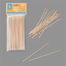 BLISTER 100 ESPETOS DE MADEIRA HIGIENICOS DE 200X2MM