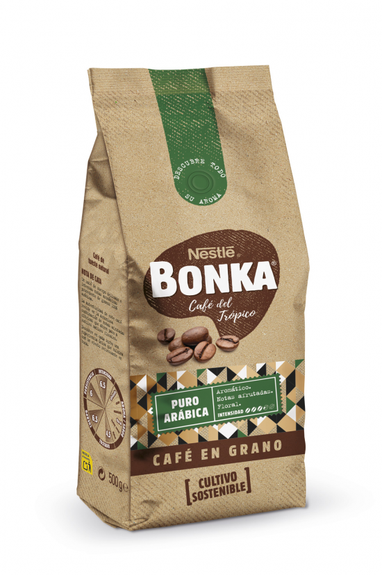 CAFE EN GRANO BONKA 12487840, 500GR ARABICA