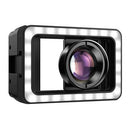OBJETIVA MÓVEL APEXEL APL-HB100FL23 100MM MACRO COM LED (PRETO)
