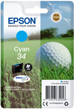 Epson Golf ball C13T34624020 tinteiro 1 unidade(s) Original Rendi