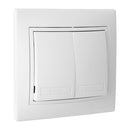 INTERRUPTOR/COMUTADOR DUPLO 10AX 250V SÉRIE EUROPA SOLERA ERP12U