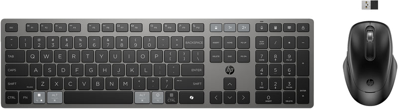 CONJUNTO DE TECLADO E RATO MULTIDISPOSITIVO RECARREGÁVEIS SEM FIO