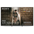 TV SONY 75" K75XR55BP UHD MINILED HDR XR GOOGLETV