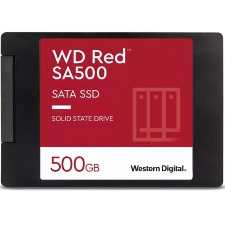 SSD 2.5 SATA WD 500GB RED SA500-350TBW-560R530W-95K85K IOPS