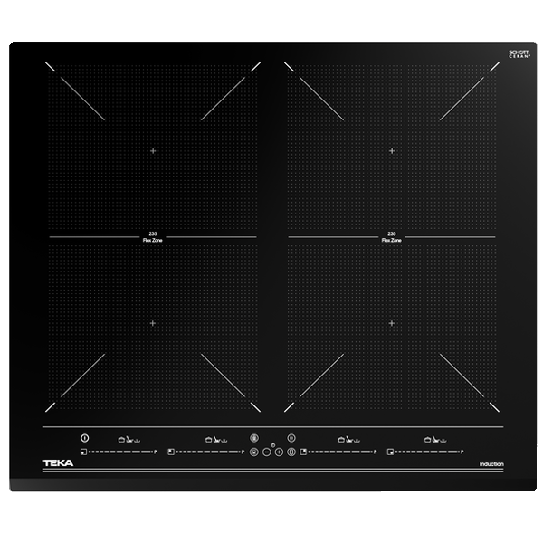 Teka IZF 64600 BK MSP Preto Embutido 60 cm Placa com zona de indu