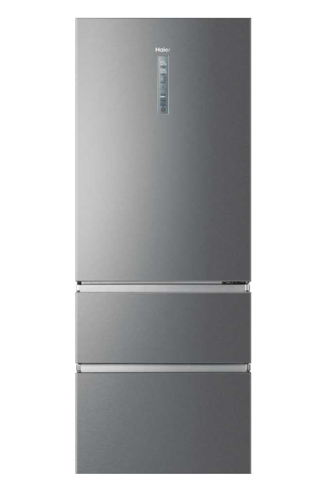 FRIGORÍFICO COMBINADO HAIER A3FE743CPJ 191X70 NF INOX