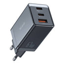 MCDODO CH-1541 GAN WALL CHARGER, 2X USB-C, 1X USB, 67W (BLACK)