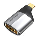 ADAPTADOR VENTION TCCH0 USB-TIPOC MACHO - DISPLAYPORT HEMBRA