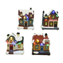 MICRO CASINHA COM LED, LUZ FIXA MULTICOR, 8,5X5,5X10CM. LUMINEO