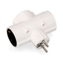 FICHA TRIPLA ECONÓMICA T/TL 16A 250V 4,8MM (EMBALADA) EDM (OLD-15