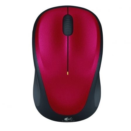 RATO SEM FIOS LOGITECH M235 VERMELHO