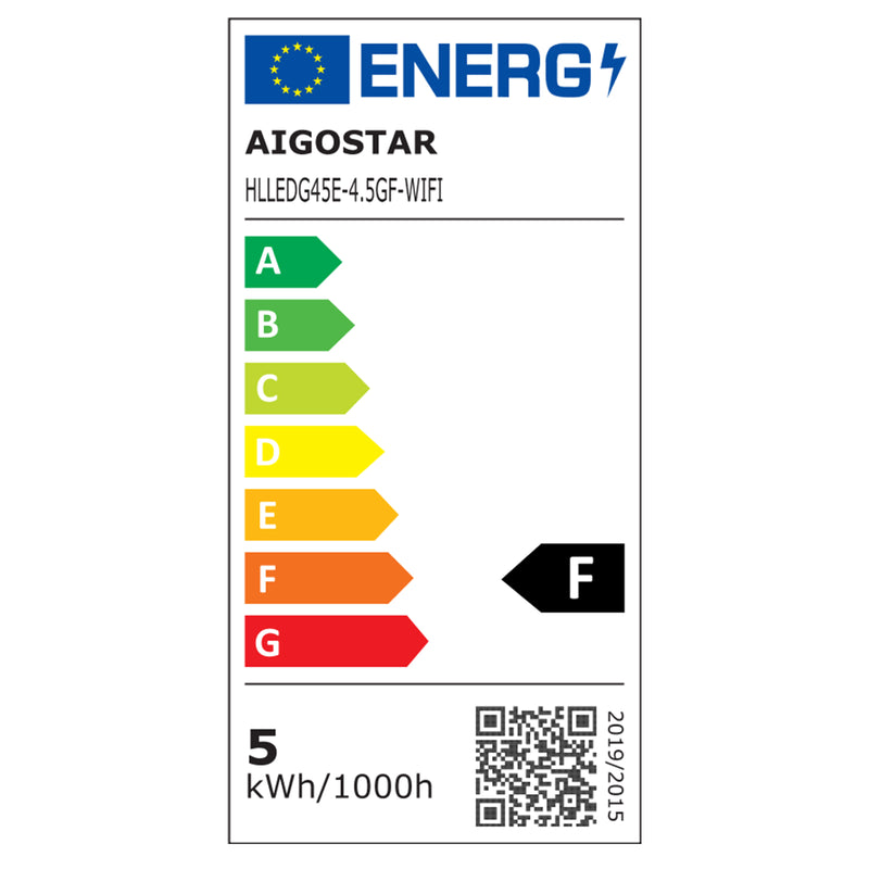 LÂMPADA DE FILAMENTO INTELIGENTE WI-FI WB G45 E27 (ÂMBAR)