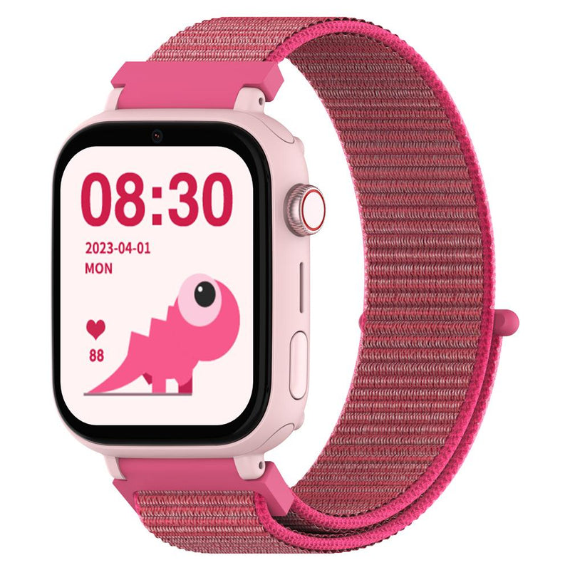 SMARTWATCH DCU KIDS PRO NEGRO + TELA ROSA