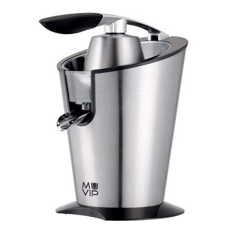 MUVIP EXPRIMIDOR ELECTRICO INOX 600W - CUERPO, MANGO Y FILTRO DE