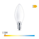 LÂMPADA VELA LED E14 6.5W 806LM 2700K LUZ QUENTE Ø3.5X9.7CM. PHIL