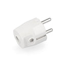 FICHA TIPO F 10/16A T/TL 4,8MM (RETRACTILADA) BRANCA EDM