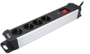 REGLETA TM ELECTRON TMUAD404 4 TOMAS IN 1,5M