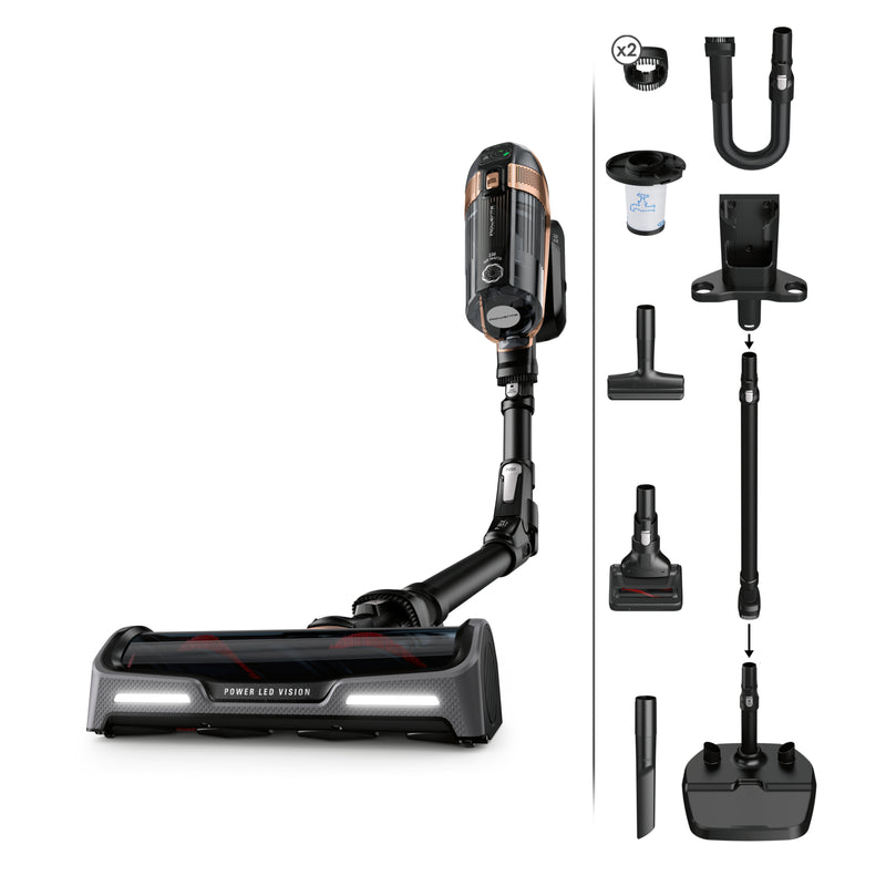 Rowenta X-Force Flex 15.60 Preto, Cinzento Sem bolsa