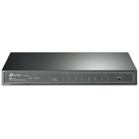 TP-Link TL-SG2008 Gerido Gigabit Ethernet (10/100/1000) Preto