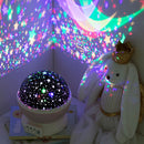 LUZ DE PRESENÇA LED DECORATIVA PROJEÇÃO ESTRELAS