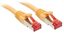Lindy RJ-45/RJ-45 Cat6 1m cabo de rede Amarelo S/FTP (S-STP)