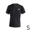 *MERCHANDISING* CAMISETA PRETA TAMANHO-S MANGA CURTA BORDADA EDM