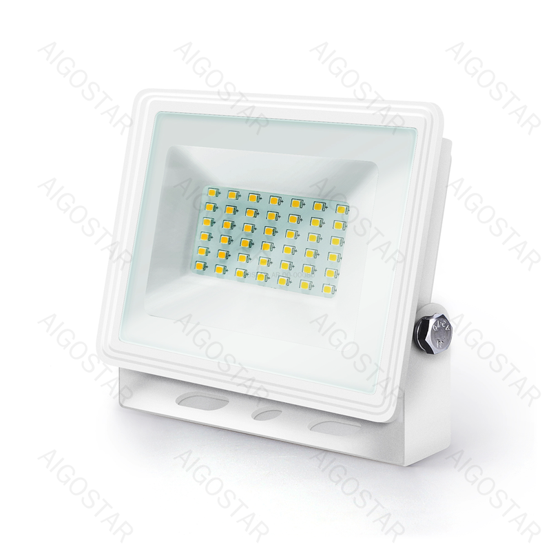 HOLOFOTE LED FINO BRANCO 30 W (FUNDIÇÃO SOB PRESSÃO)