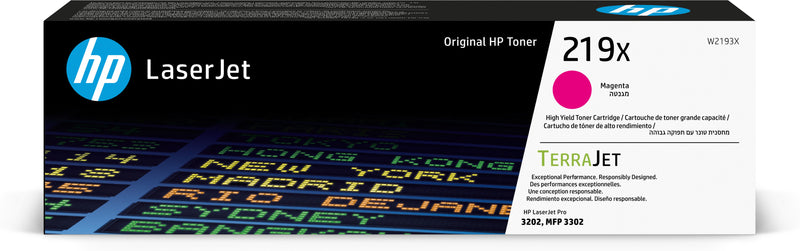 HP Toner LaserJet Original 219X Magenta de Elevado Rendimento
