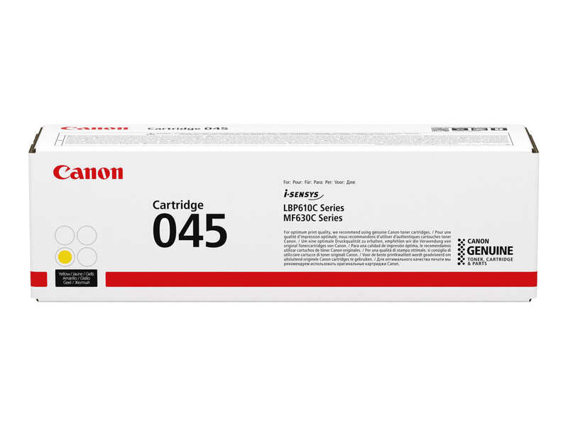 Canon 045 toner 1 unidade(s) Original Amarelo