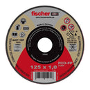 DISCO FCD-FP Ø125X1X22,23 PLUS, CORTE DE METAL 531711 FISCHER