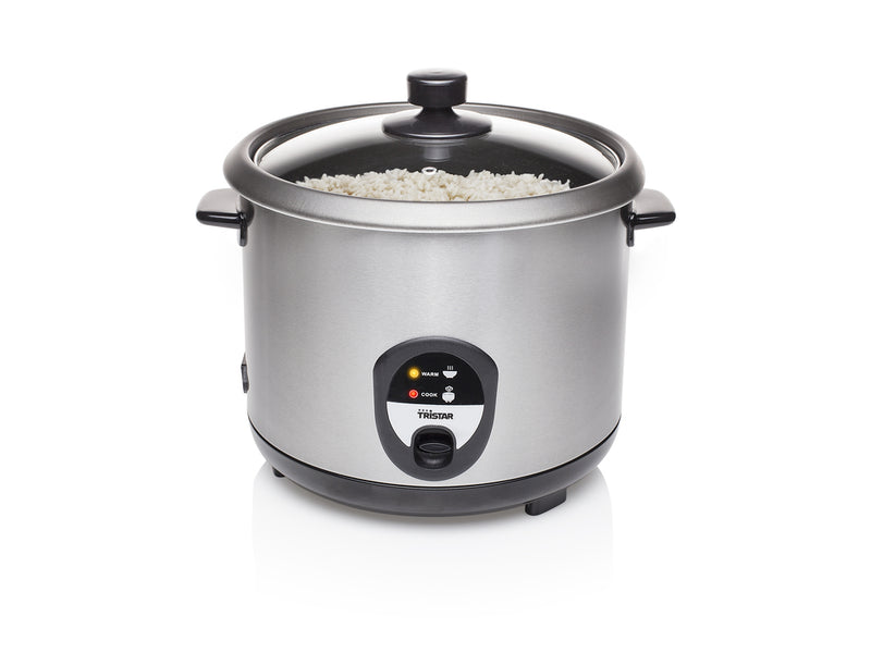 Tristar RK-6129 panela de arroz 2,2 l 900 W Preto, Aço inoxidável